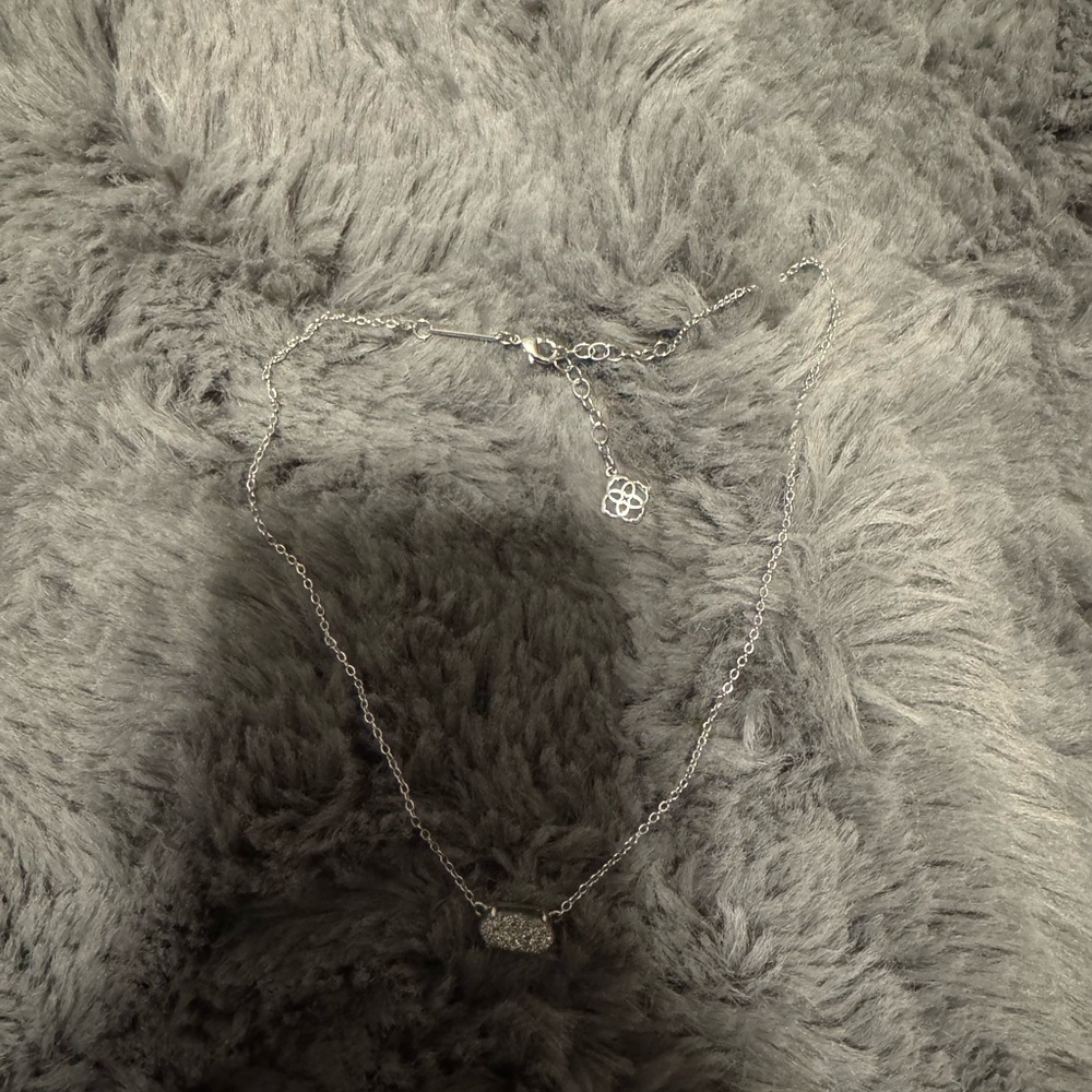 silver gradient kendra scott necklace
